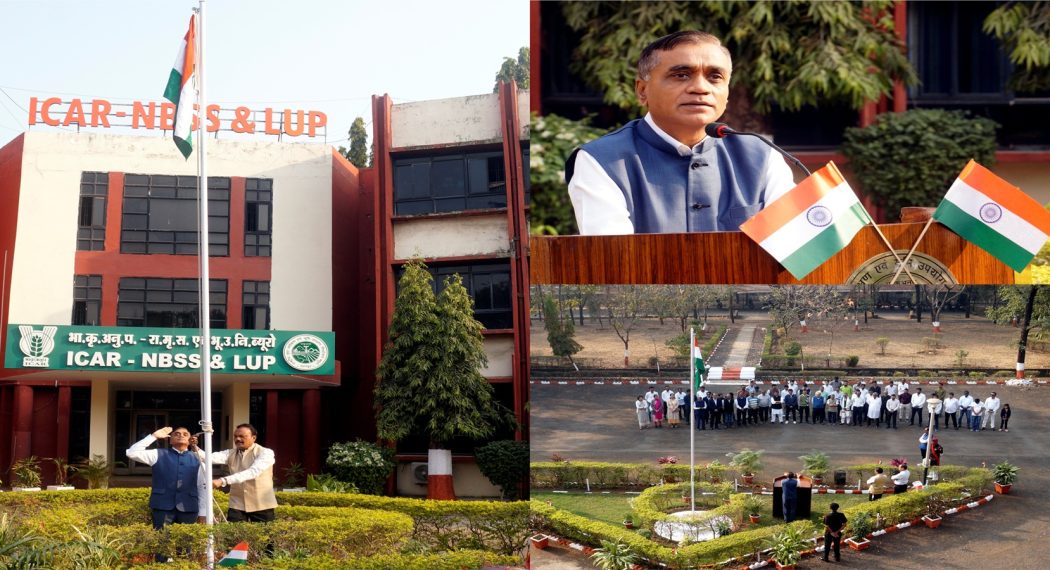 ICAR-NBSS&LUP, Nagpur Celebrated Republic Day, 26th January, 2026