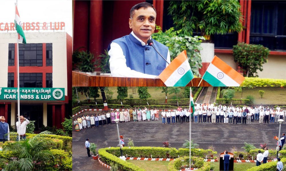 ICAR-NBSS&LUP, Nagpur Celebrated Independence Day, 15thAugust 2026