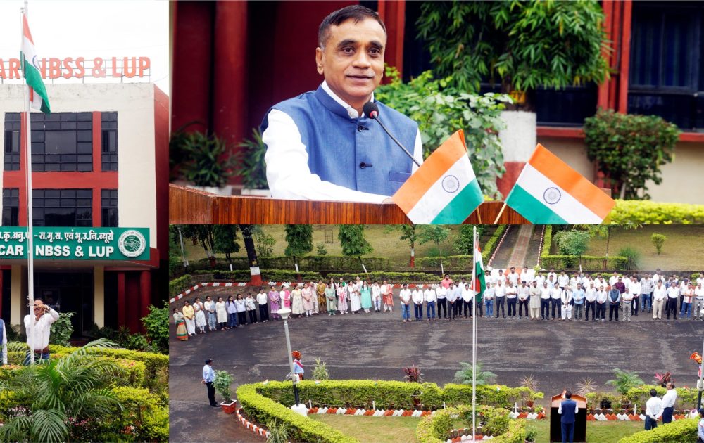 ICAR-NBSS&LUP, Nagpur Celebrated Independence Day, 15thAugust 2026