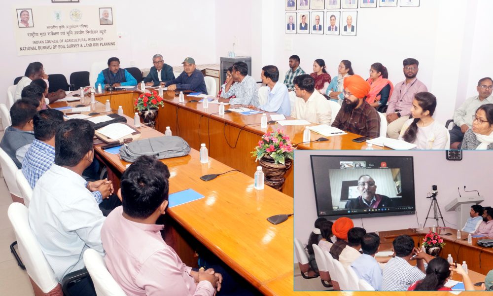 Training Programme on "Remote Sensing and GIS in Digital Soil Mapping" was virtually inaugurated by Dr. Suresh Kumar, Scientist/Engineer-SG & Group Director, ASFE Group, IIRS Dehradun on 3rd February, 2026.