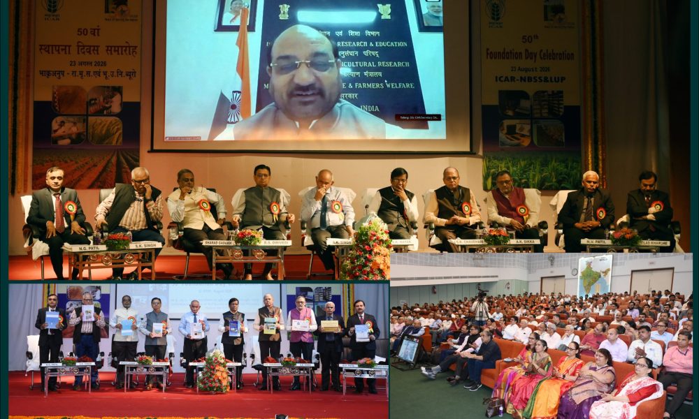 ICAR-NBSS&LUP Celebrated 50th Foundation Day on 23rd August 2026