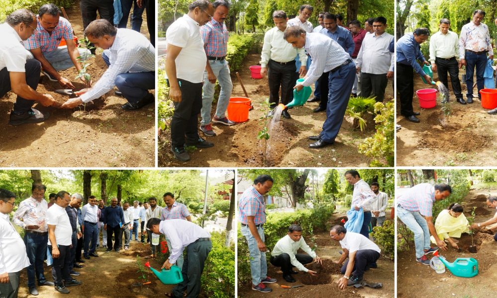 Plantation drive by ICAR-NBSS&LUP on the occasion of ICAR Foundation Day on 16th July, 2026.