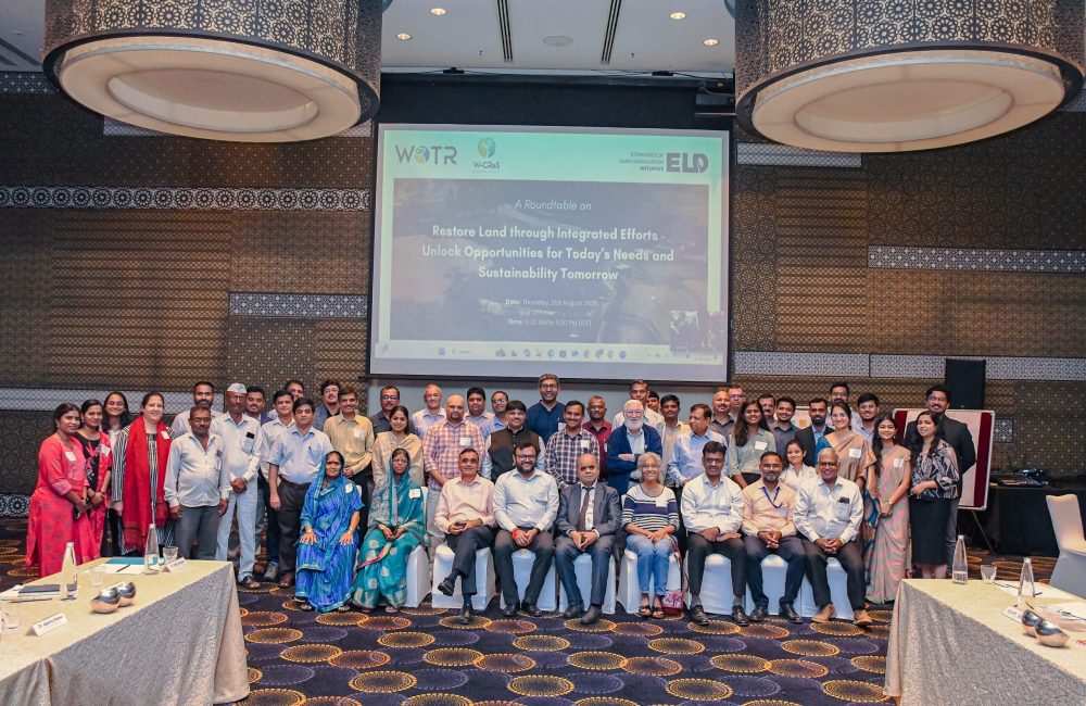 Roundtable on “Restore Land through Integrated Efforts – Unlock Opportunities for Today’s Needs and Sustainability Tomorrow” held on 21st August 2025.