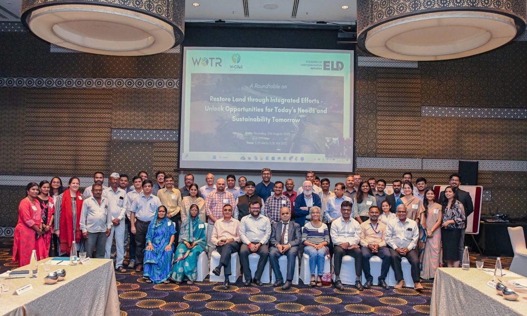 Roundtable on “Restore Land through Integrated Efforts – Unlock Opportunities for Today’s Needs and Sustainability Tomorrow” held on 21st August 2025.