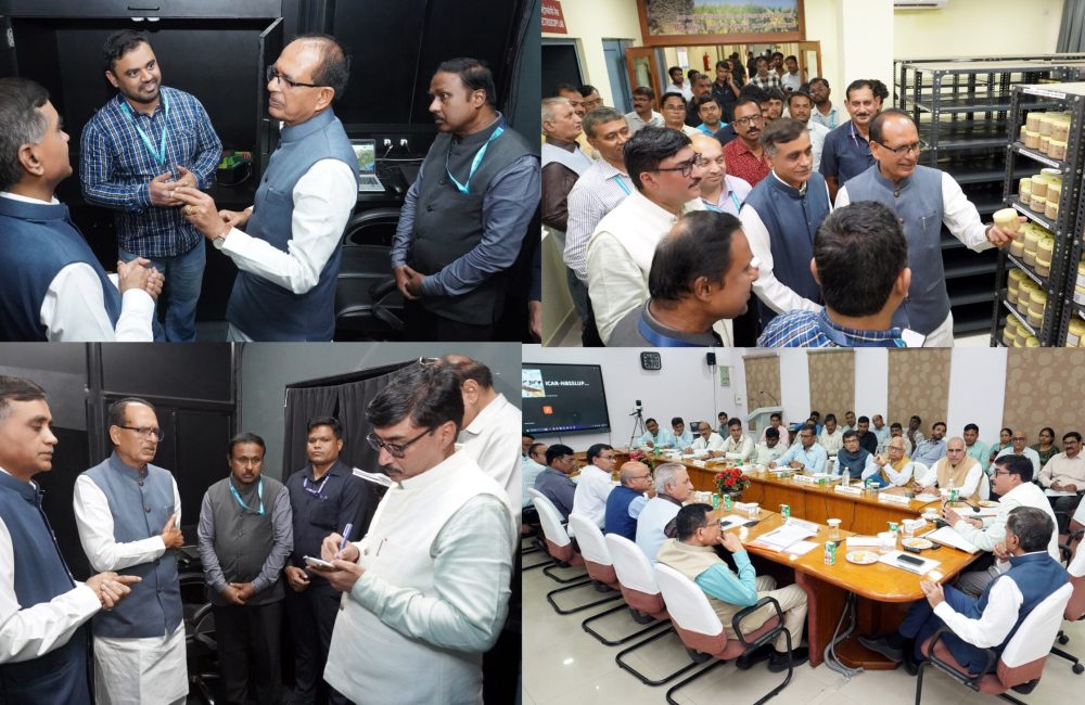 Visit of Shri Shivraj Singh Chouhan, Hon'ble Union Minister of Agriculture & Farmers Welfare and Rural Development, to ICAR-NBSS&LUP, Nagpur, on 26th September 2026