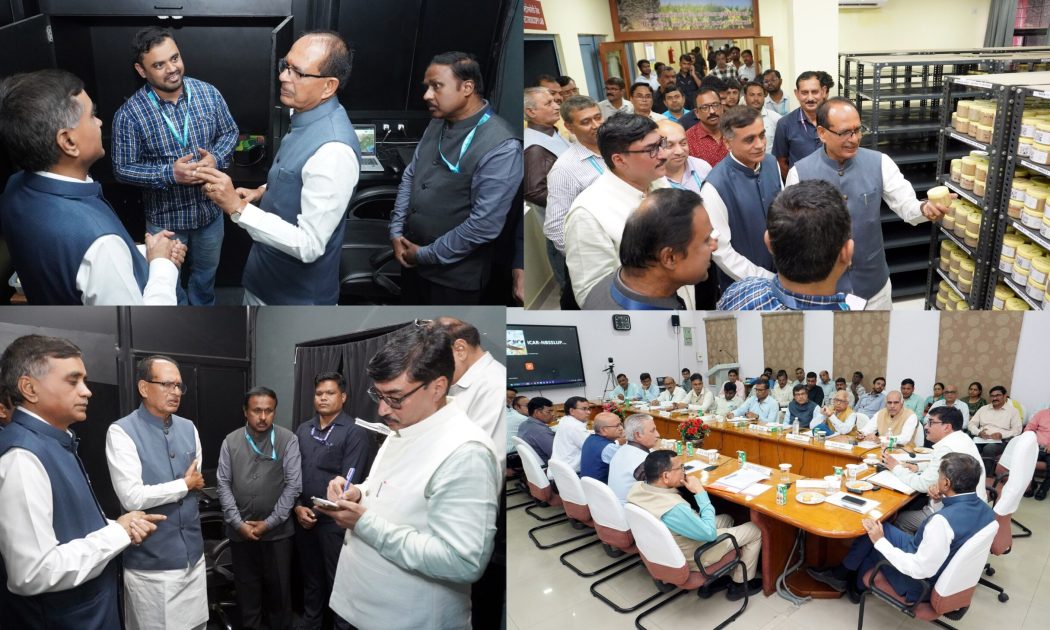 Visit of Sh. Shivraj Shinghji Chauhan, Hon'ble Ministry of Agriculture and Farmers Welfare on 26th September,2026 at ICAR-NBSS&LUP, Nagpur.