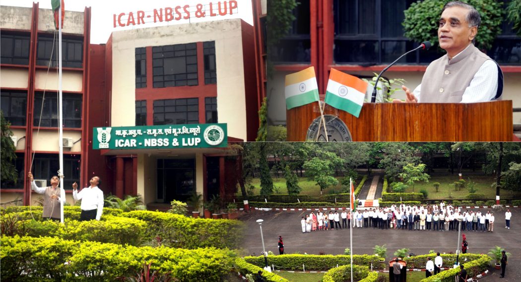 ICAR-NBSS&LUP, Nagpur Celebrated Independence Day, 15th August, 2025.