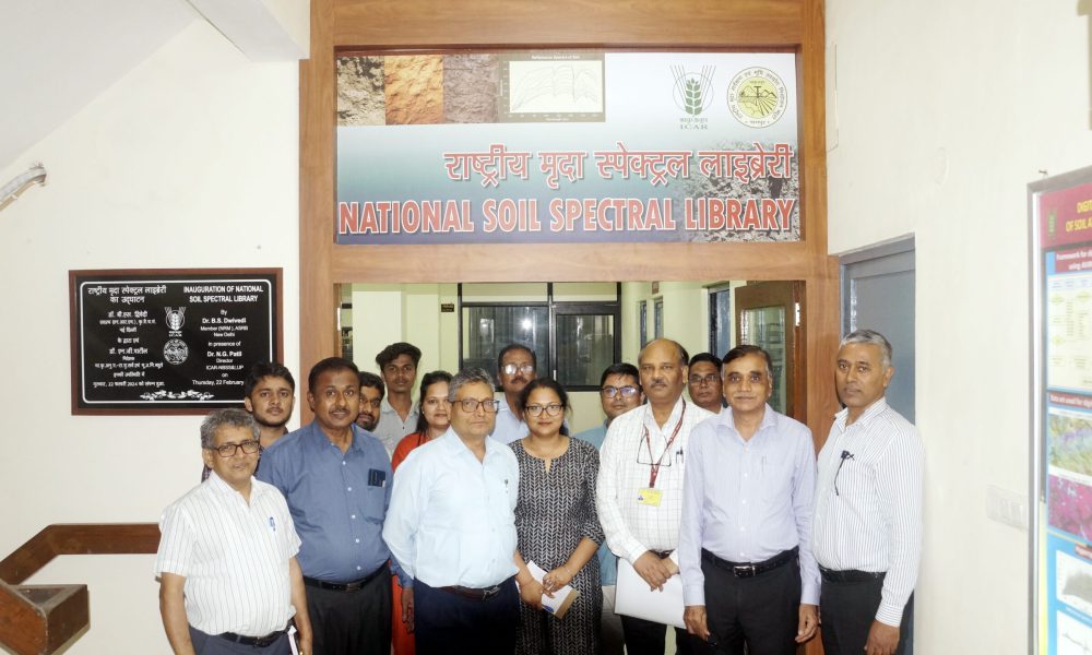 Dr. Chandra Shekhar Kumar, IAS CEO, NRAA visited ICAR-NBSS&LUP, Nagpur on 7th August,2026.