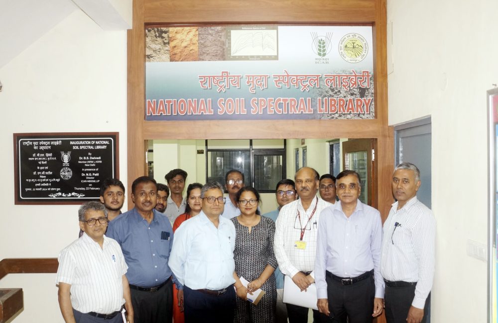 Dr. Chandra Shekhar Kumar, IAS CEO, NRAA visited ICAR-NBSS&LUP, Nagpur on 7th August,2026.