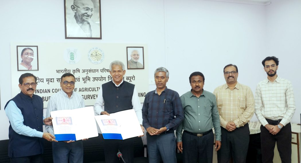 Signing and exchange of MoU with St. Vincent Pallotti College of Engineering and Technology
