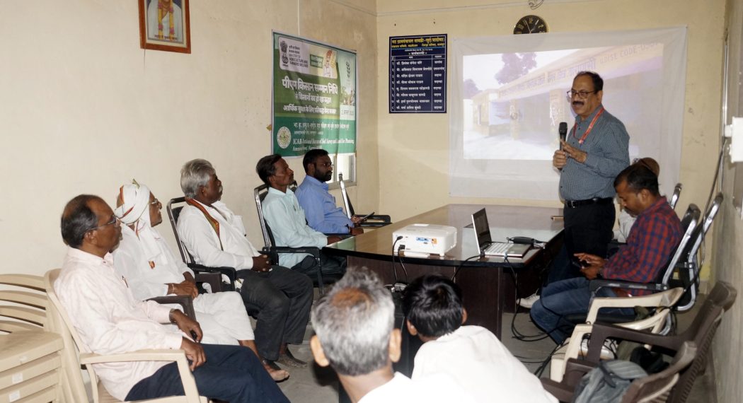 Farmers-Scientists-Interaction meeting conducted and Farmers-Scientists-Interaction meeting conducted and discussed about various issues related to agricultural activities in kharif and upcoming rabi season at Swadikhurd village of Kalmeshwar taluka on 2nd August, 2025